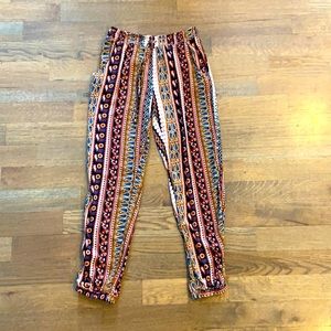 Paisley printed pants!